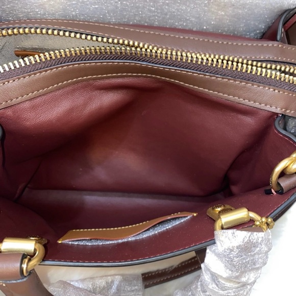 Coach leather purse Rogue 25 In Colorblock New - Picture 7 of 16